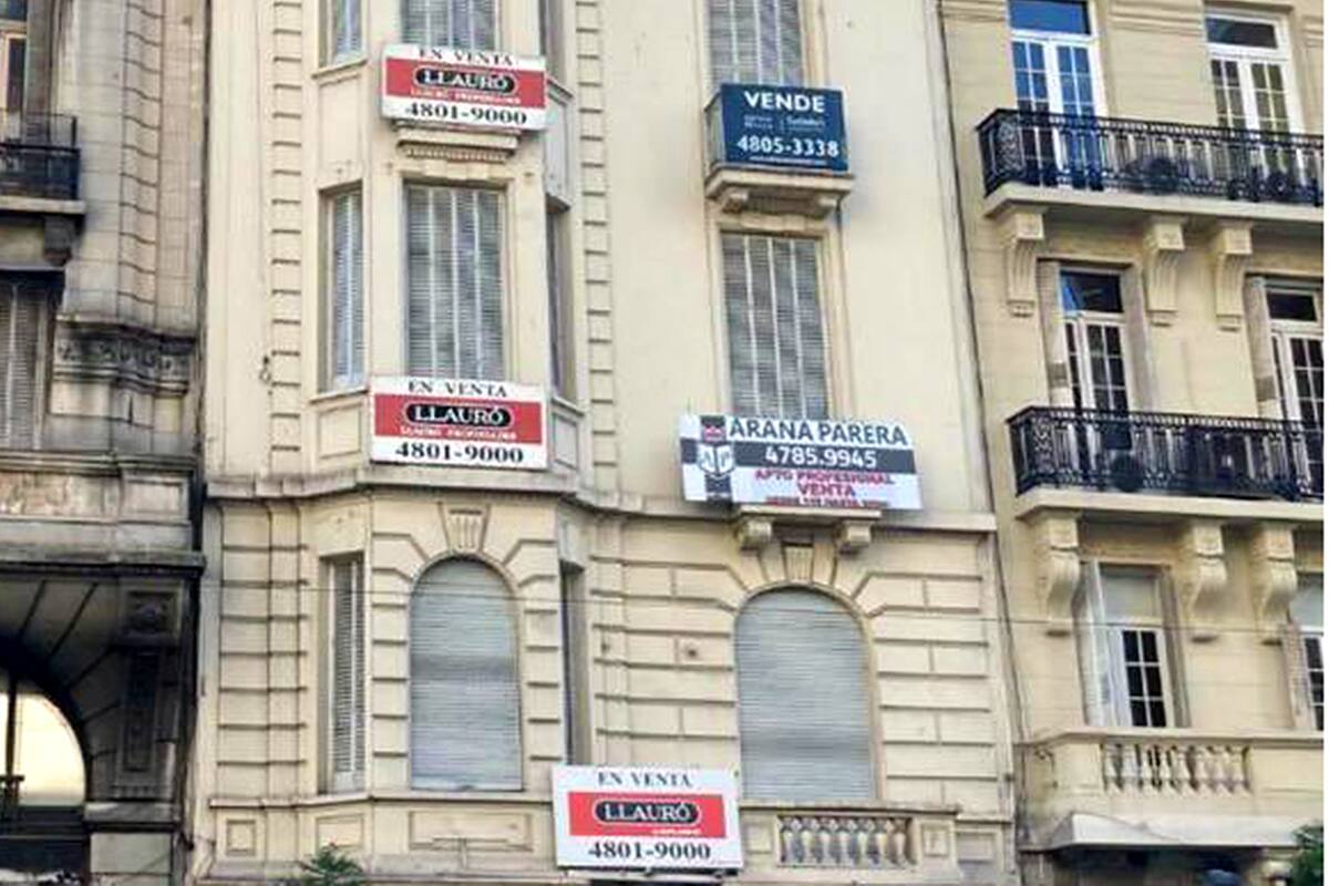 Demasiadas propiedades para pocos compradores