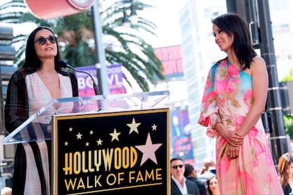 Demi Moore al hablar sobre su amiga y compañera Lucy Liu