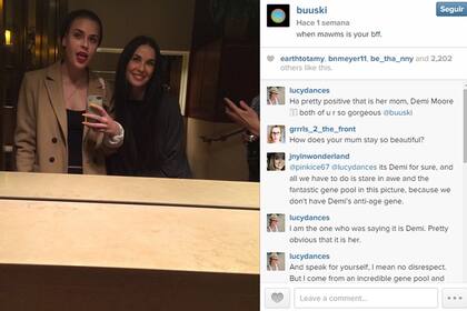 Demi Moore con la cara más tersa que nunca
