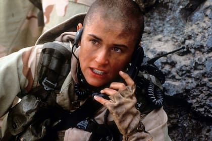 Demi Moore, en una escena de Hasta el límite