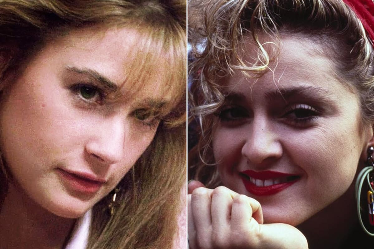 Demi Moore estuvo a punto de perder un papel ante Madonna por sus adicciones: el ultimátum que le dieron para salvar su carrera