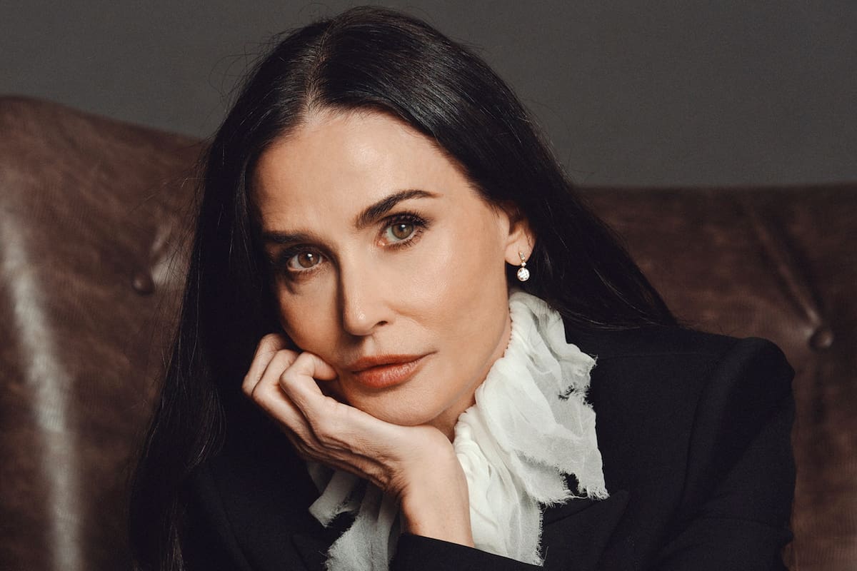 Demi Moore in Beverly Hills, Calif., Feb. 4, 2025. As she prepares for her first Oscars as a nominee, the star of “The Substance” talks about the daring role that revitalized her career. (Ryan Pfluger/The New York Times)