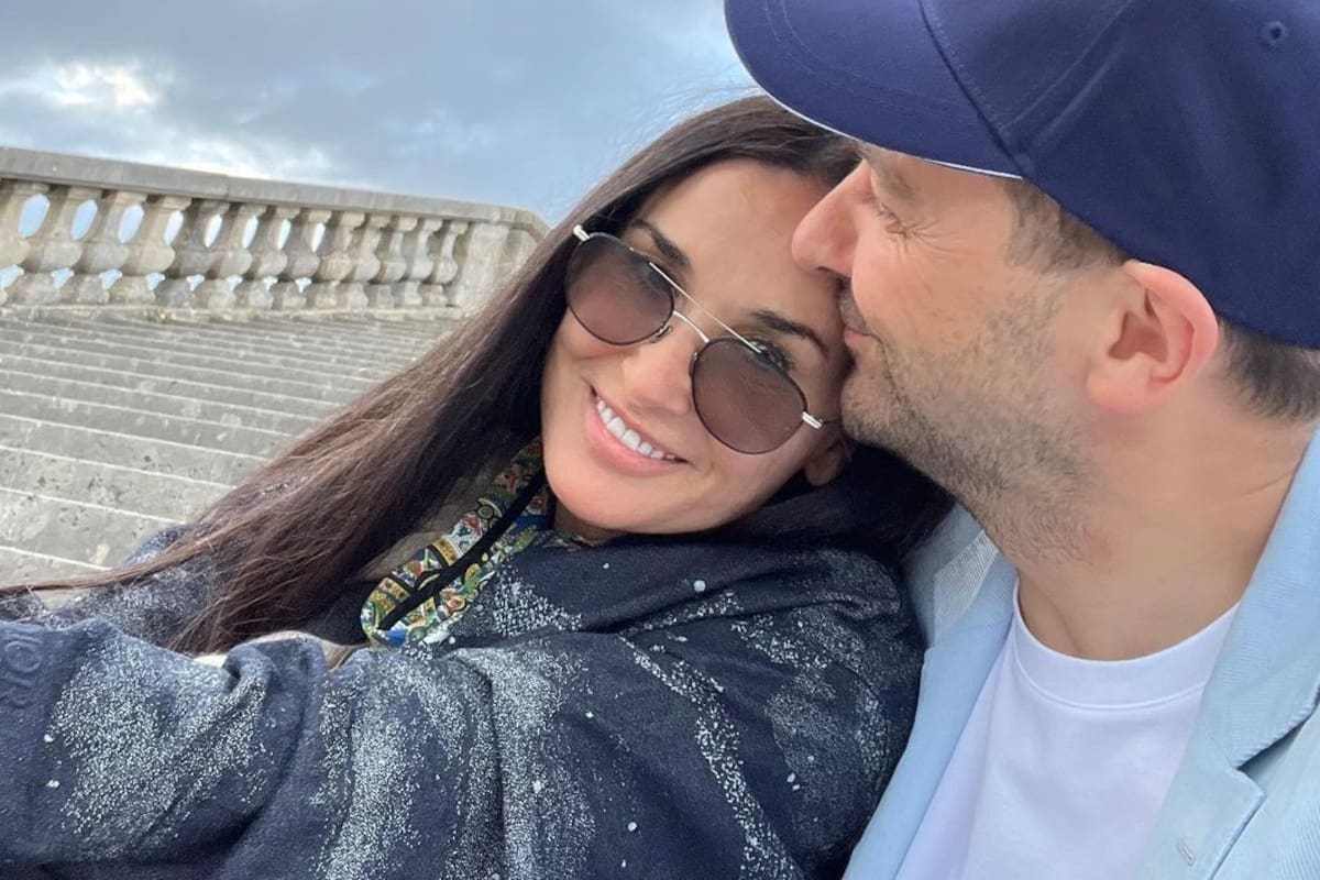 Demi Moore y su nuevo novio, Daniel Humm