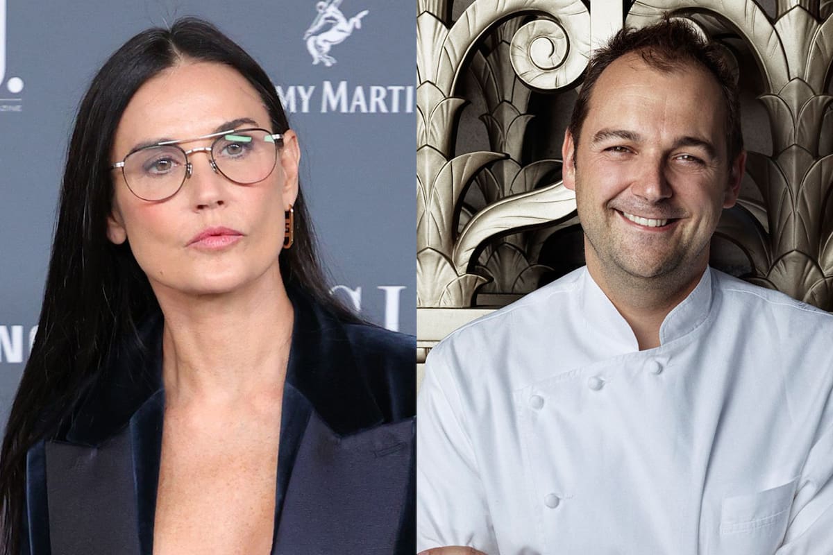 Demi Moore y su nuevo novio, el conocido chef suizo Daniel Humm