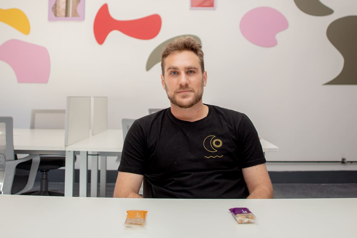 Demián Alterman creó Müecas en 2016 y este año venderá casi seis millones de barritas de cereal