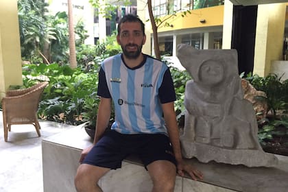 Demián González es el más experimentado de la gira con 32 años