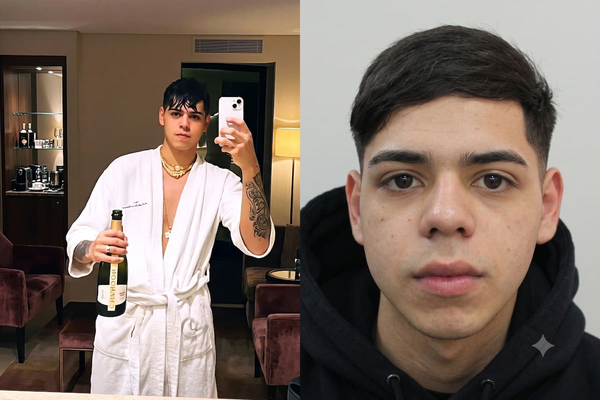 Demis Isac Martínez Palma, de 19 años, imputado por el asesinato de Javier Olivares Simao, de 17 años,