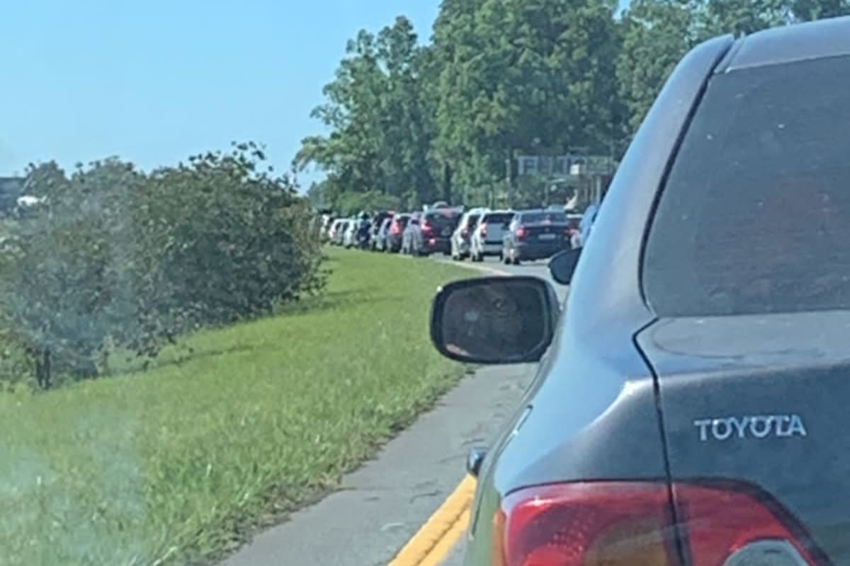 Demoras en la ruta 56 rumbo a la costa