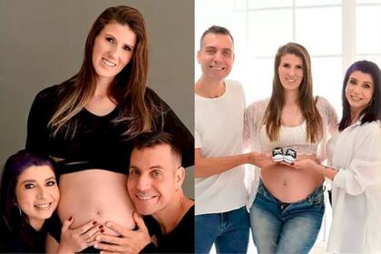 Denis, Letizia y Keterlin hacen parte de esta familia poliamorosa (Foto: Tomado de Instagram: Denis Ordovás)