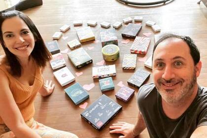 Denise Kleidermacher es fonoaudióloga y Fernando Levi, administrador de empresas; están juntos hace 12 años y hace seis pusieron en marcha su emprendimiento.