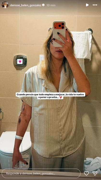 Denisse González generó incertidumbre con su salud tras una nueva internación