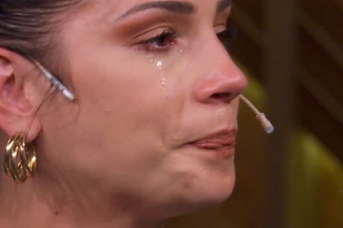 Denisse se emocionó con la devolución del jurado