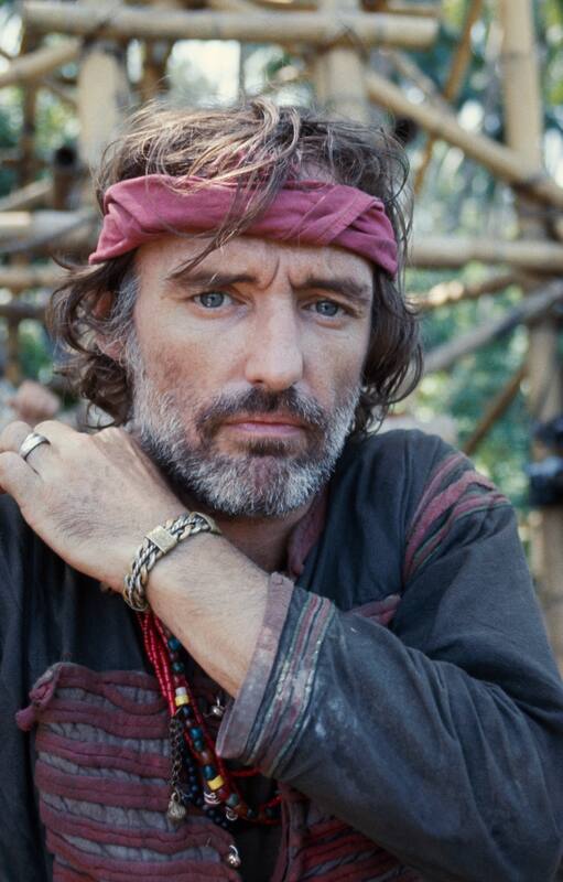 Dennis Hopper en el rodaje de Apocalipsis Now