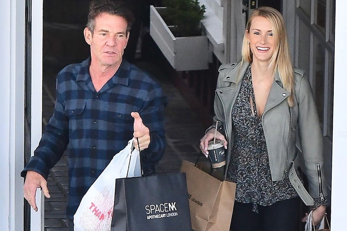 Dennis Quaid y su joven novia se casaron en secreto
