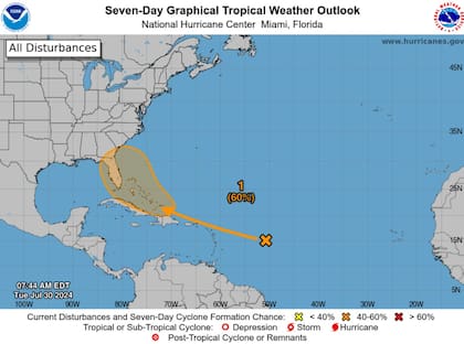 Dentro de esta área podría formarse el ciclón tropical