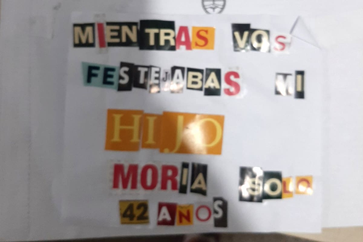 Dentro de uno de los sobres, una fiscal de mesa encontró un mensaje dirigido al presidente Alberto Fernández que la conmovió profundamente