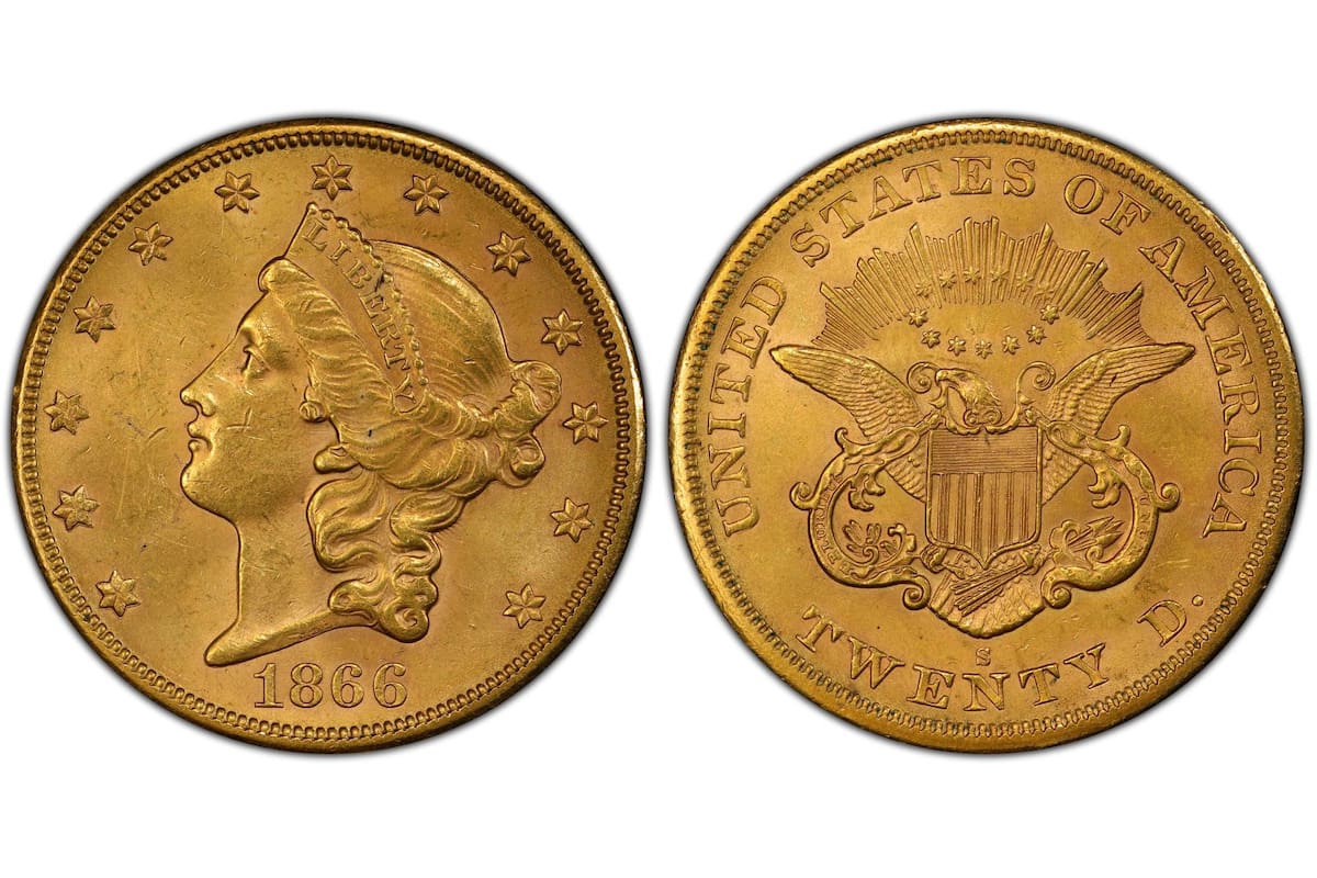 Dentro del gran Tesoro de Saddle Ridge encontrado por la pareja de California, las monedas de US$20 "Liberty Double Eagles" destacaron por sobre el resto debido a su valor numismático en el mercado de coleccionistas
