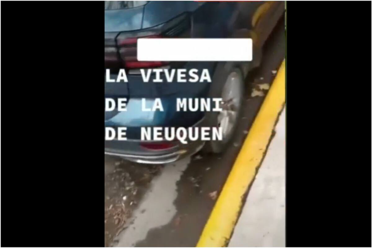 Denunció en TikTok que le pintaron el cordón de amarillo para hacerle una multa. (Foto: captura de pantalla)