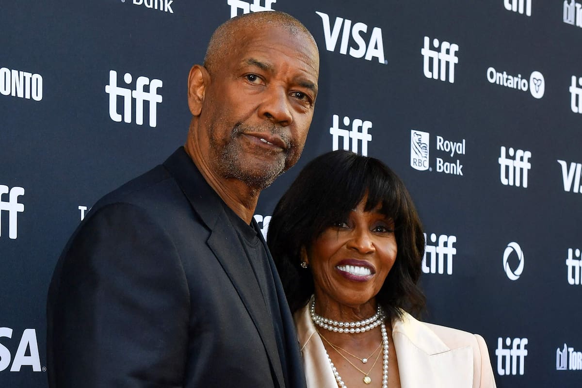 Denzel Washington y su esposa, Pauletta