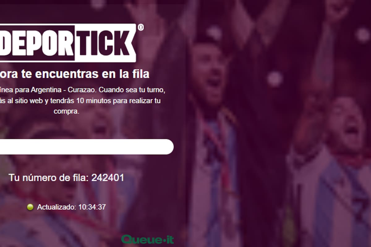Deportick es el sitio donde la AFA vende las entradas para los partidos de la selección argentina