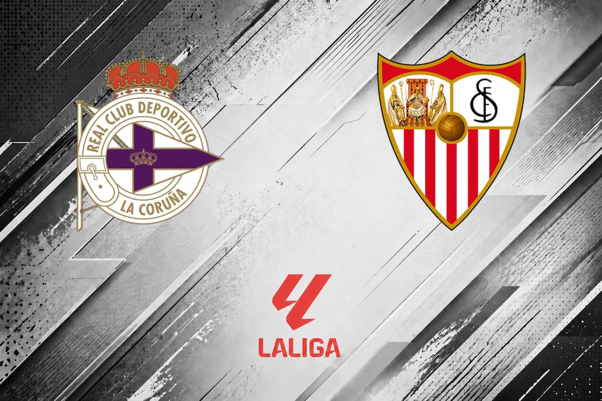 Deportivo de A Coruña vs. Sevilla por el Liga de España, día, hora y cómo seguir online