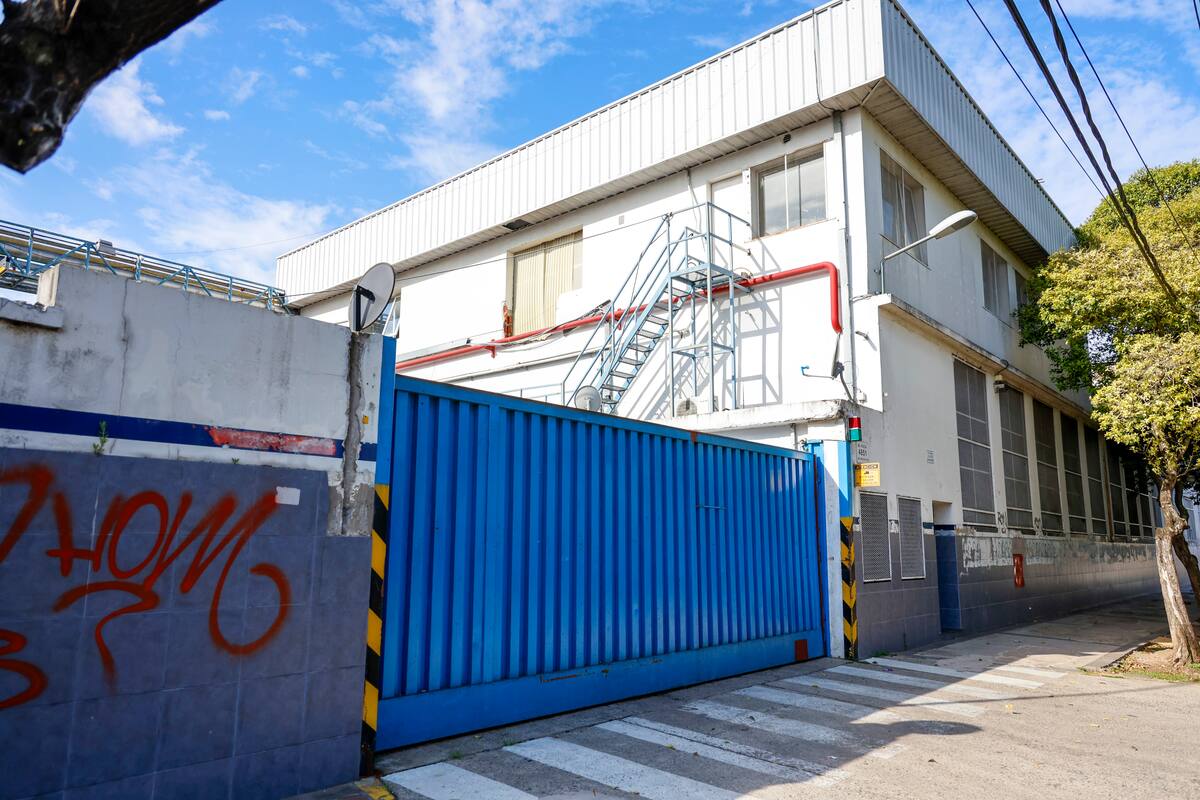 Depósito de mercadería del Ministerio de Capital Humano, en Villa Marteli