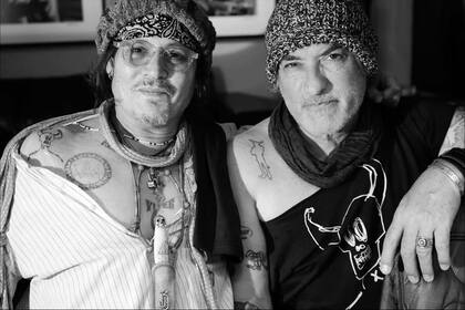 Depp y Rodríguez se tatuaron juntos en una señal de hermandad