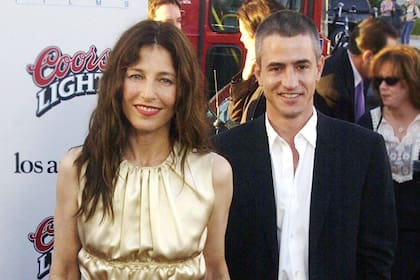 Dermot Mulroney y la actriz Catherine Keener, con quien estuvo casado 17 años