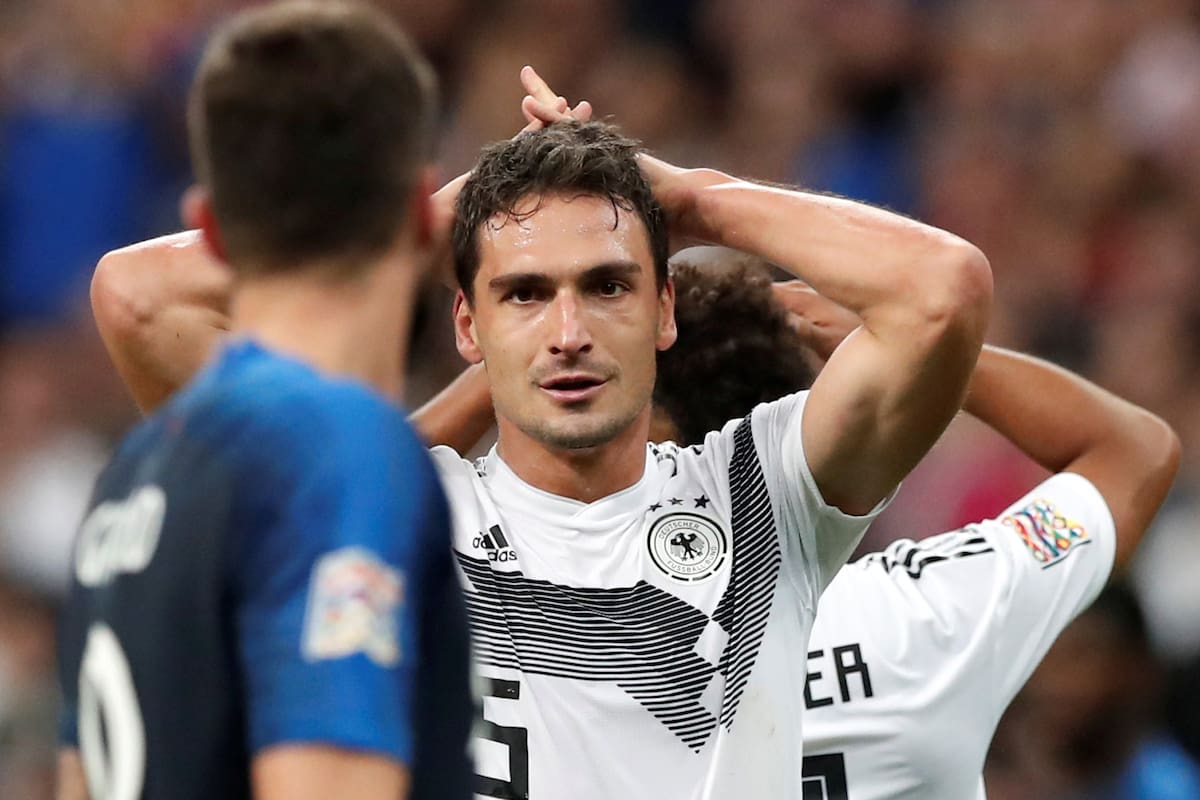 Derrota de la seleccion Alemana.
