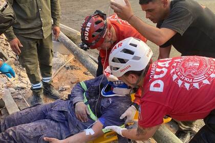 Derrumbe en un templo evangélico en Córdoba
Foto: Cadena 3
