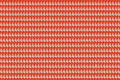 Desafío nivel experto: cuánto tardás en encontrar la letra ‘A’ entre los ‘4’ (Foto:Facebook)