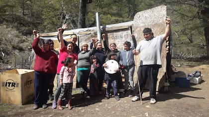 Desalojo del acceso a un terreno que estuvo tomado por los mapuches