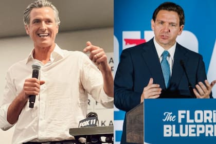 DeSantis acusó a Newsom de dedicar tiempo a "disputas políticas" mientras los californianos enfrentan burocracia