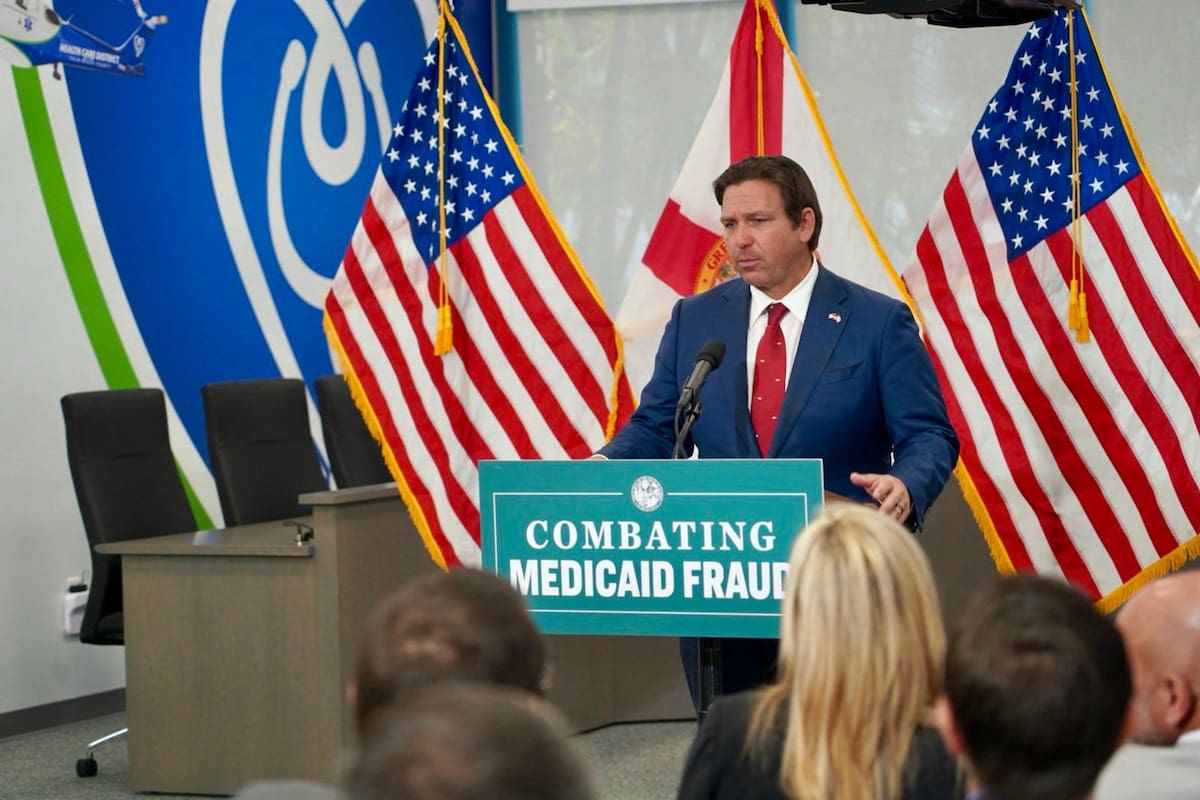 DeSantis anunció nuevas medidas para fortalecer los controles y prevenir fraudes en Medicaid