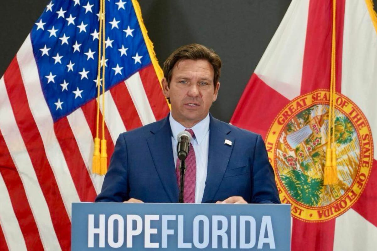 DeSantis asevera que en el condado de Broward ha detectado "gastos excesivos"