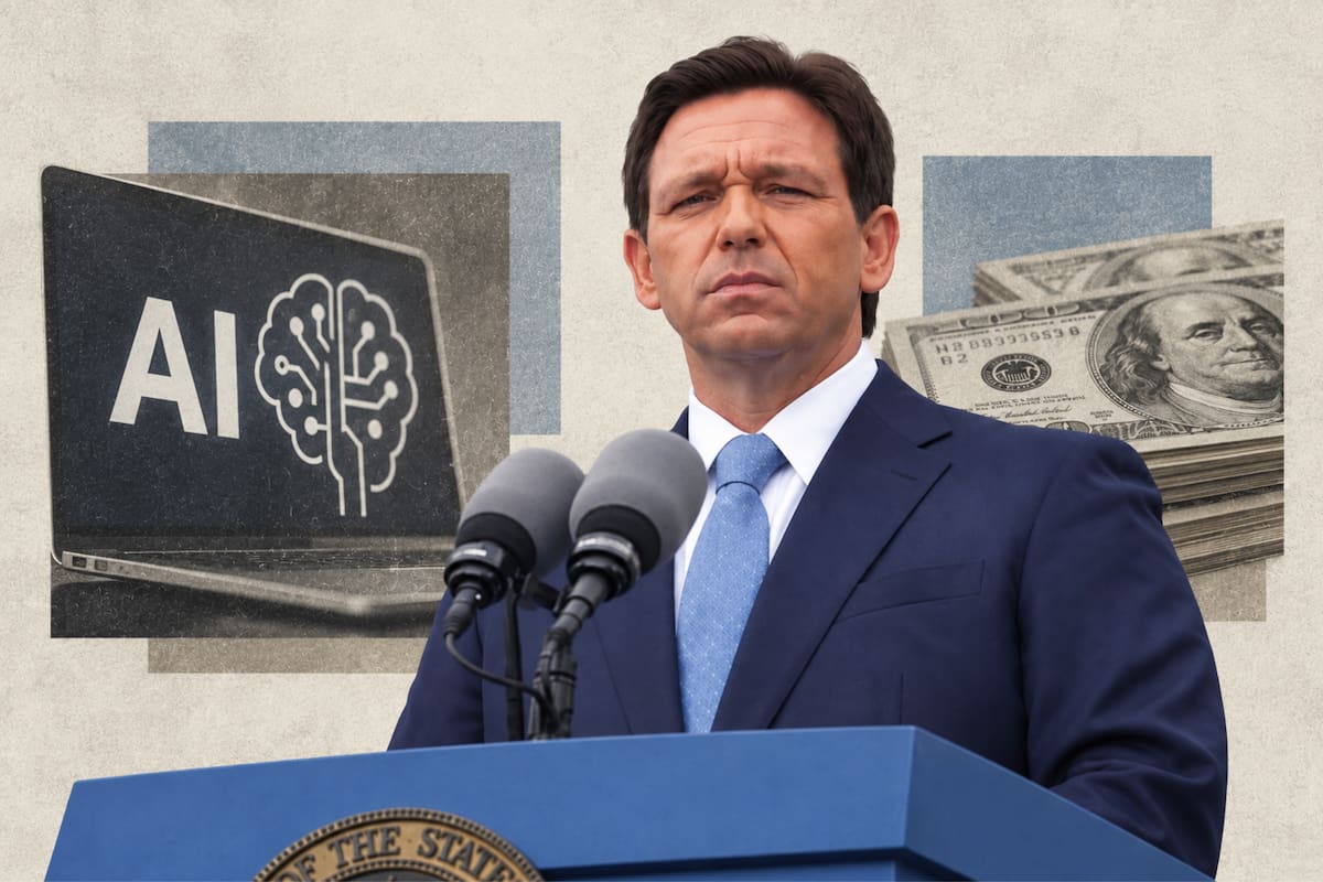 DeSantis rechazó posibles rescates federales para las grandes empresas de inteligencia artificial