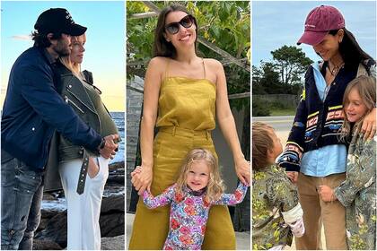 Descanso familiar de Nicole Neumann, Pampita y Zaira Nara en las playas esteñas