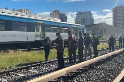 Descarriló una formación del tren Sarmiento