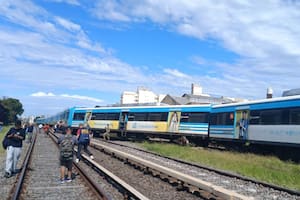 Descarriló una formación del tren Sarmiento