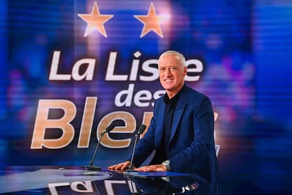 Deschamps anunció la lista en el noticiero nocturno de mayor audiencia en Francia