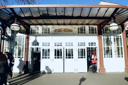 La estación de subte Port-Royal.