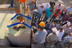 Descubrieron los restos de una pirámide perdida en Egipto que estuvo bajo la arena 4000 años