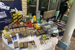 Descubrieron un arsenal en La Matanza