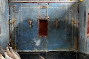 Descubrieron una sala ritual en Pompeya única en su tipo