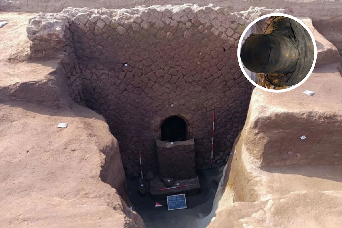 Descubrieron una tumba de 2000 años en Nápoles