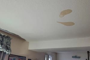 Descubrió la causa de las manchas en su techo de la peor manera