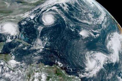 Desde 1971 no se registraban cinco ciclones tropicales activos al mismo tiempo