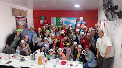 Desde 2022, los Massaccesi se reúnen todos los años