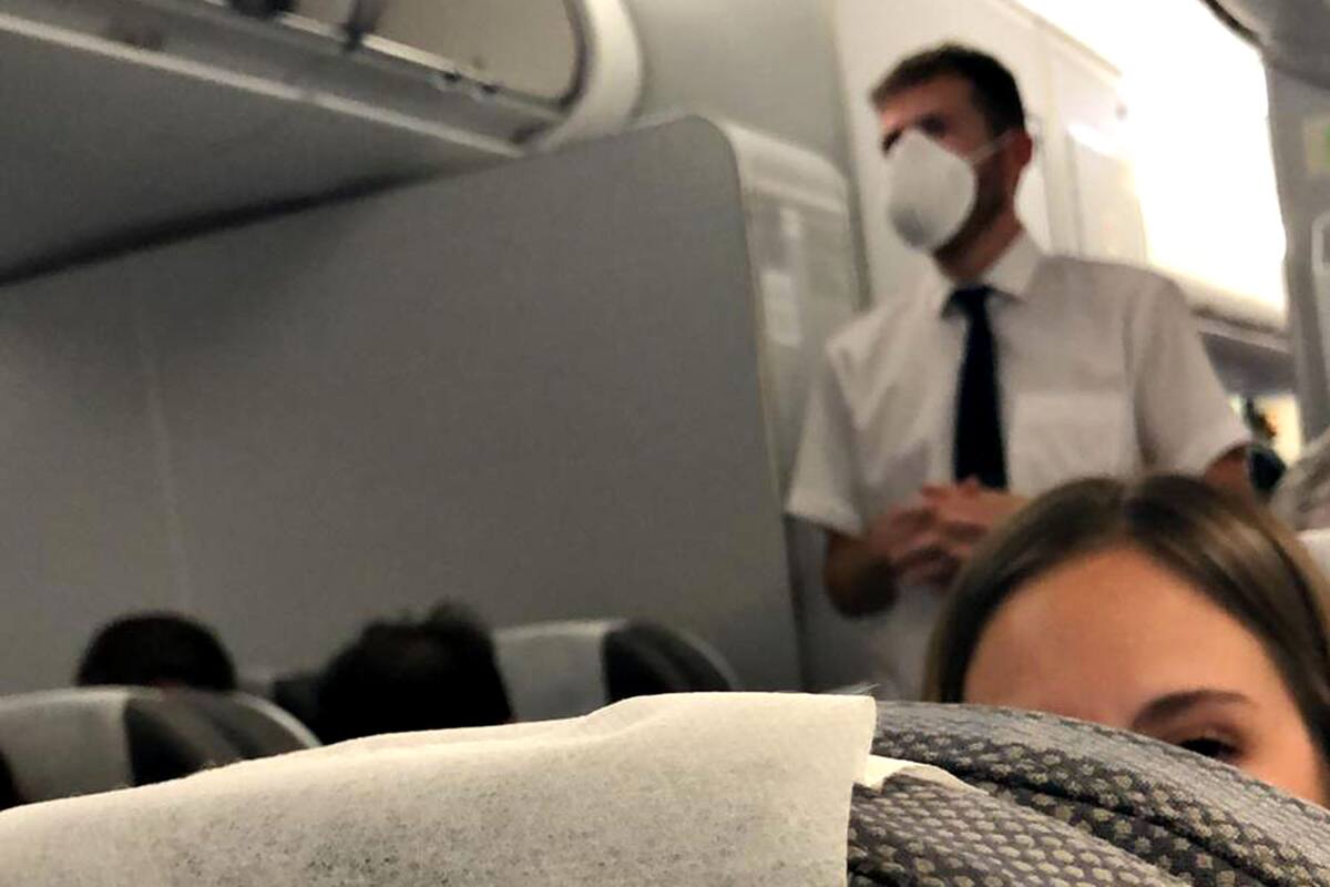 Desde adentro del vuelo AR1133, el último especial desde Madrid para repatriar argentinos varados por el coronavirus Covid-19.