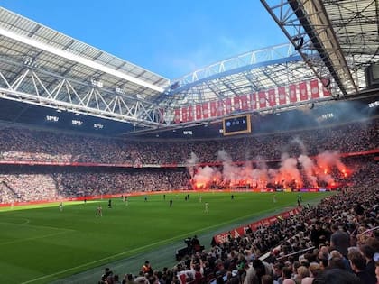 Desde adentro: la fiesta que vivieron Julián e Ignacio en el Amsterdam Arena
